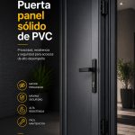 Puerta Panel Sólido de PVC